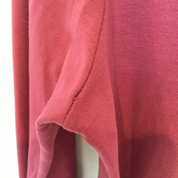 The North Face Long Sleeve Tee Base Pullover Crew Neck Hot Pink Women's Medium - Picture 5 of 9